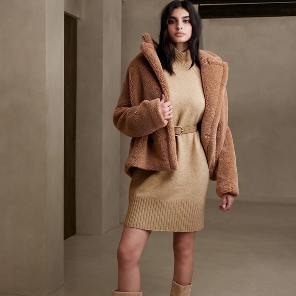 NWT banana republic knee length sweater dress (XS) - Picture 4 of 8